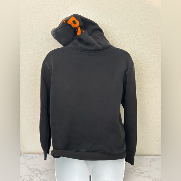 Nike Jordan PSG Paris Saint Germain Hoodie Pullover Fleece Boys L Black - Picture 5 of 8